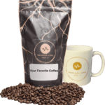 1 bag of coffee with WBC Mug